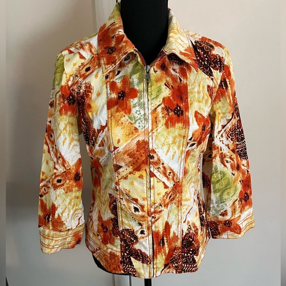 Chico’s Zipper Jacket size 0 or XS